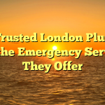 Five Trusted London Plumbers and the Emergency Services They Offer