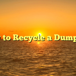 How to Recycle a Dumpster