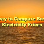 The way to Compare Business Electricity Prices
