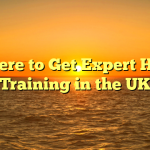 Where to Get Expert HGV Training in the UK